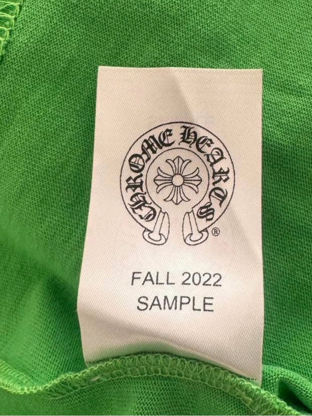 Chrome Hearts x Matty Boy Collab Unreleased Sample Chompers Green T-Shirt M - Picture 5 of 6